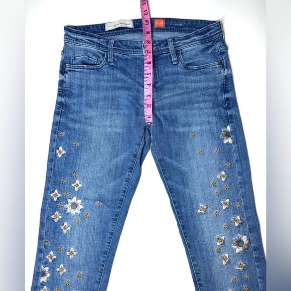 Pilcro And The Letterpress Women’s Hyphen Fit Blue Jeans Size- 26 - Picture 5 of 9